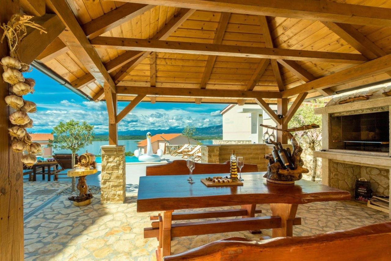 Luxury Villa Allen With Pool Klimno Quarto foto