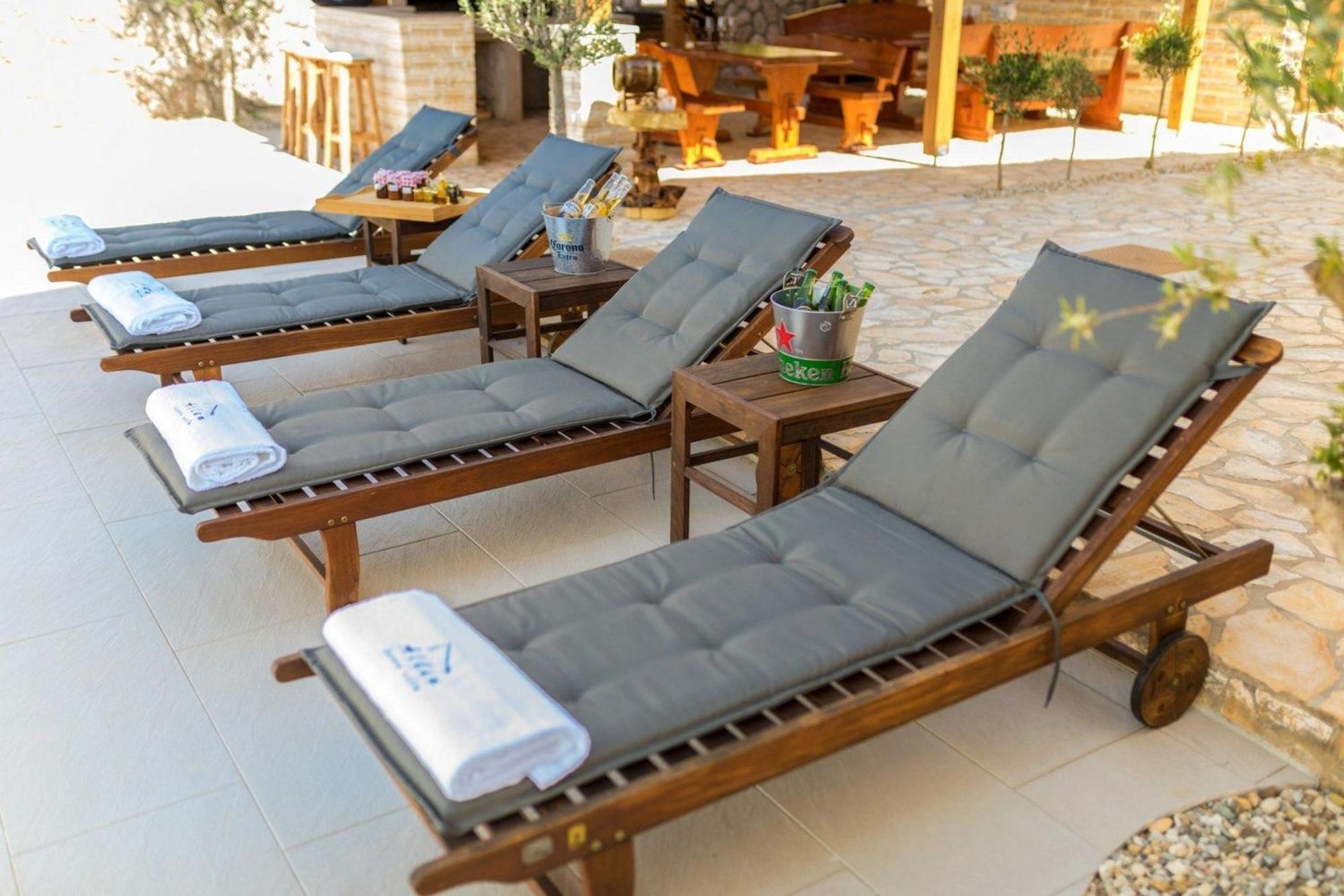 Luxury Villa Allen With Pool Klimno Quarto foto