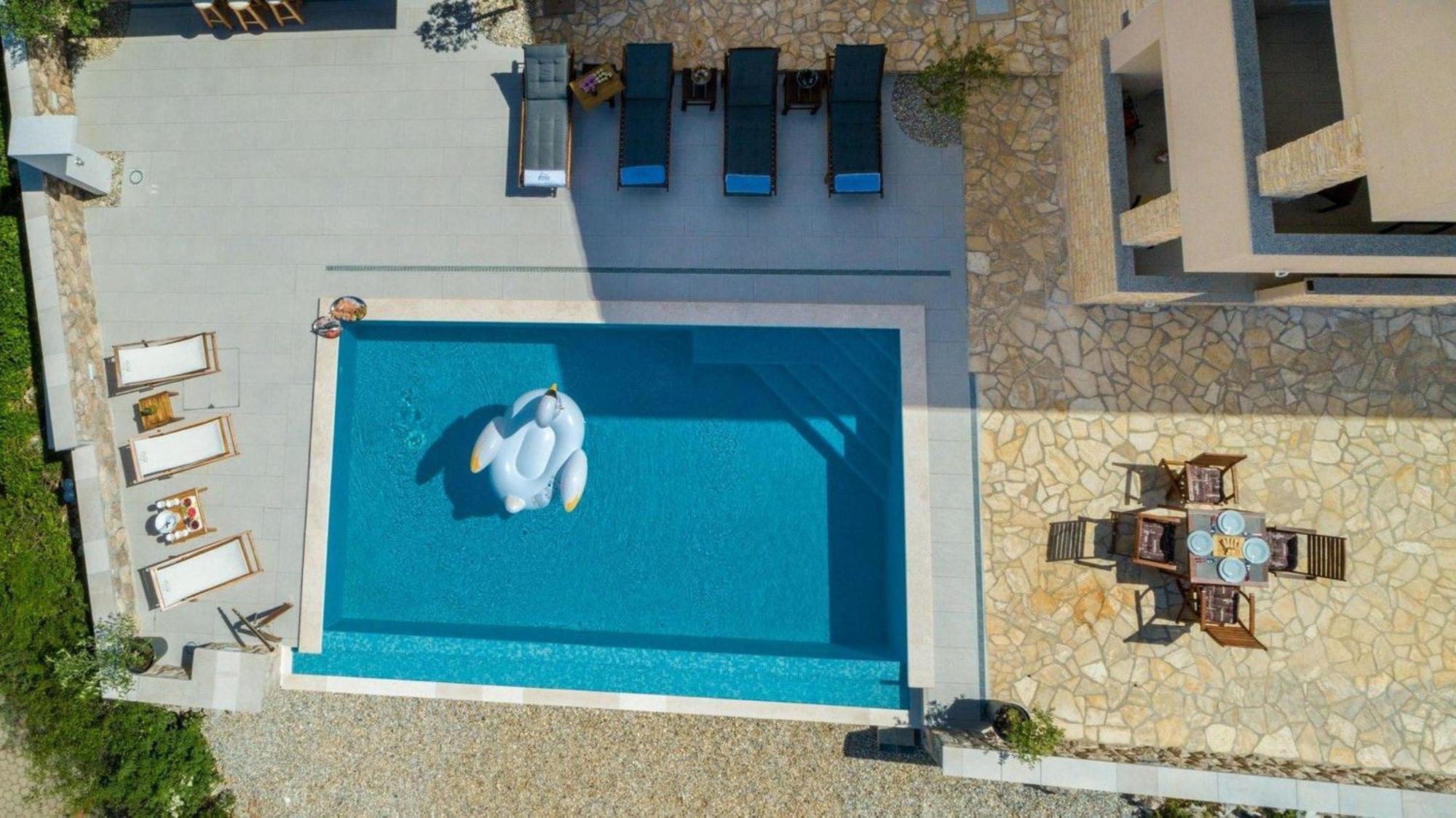 Luxury Villa Allen With Pool Klimno Quarto foto